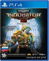 Warhammer 40,000: Inquisitor - Martyr (PS4, английская версия)