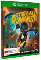 Destroy All Humans! Стандартное издание (Xbox, русские субтитры) - в Екатеринбурге можно купить, обменять, продать. Магазин видеоигр GameStore.su покупка | продажа | обмен | скупка