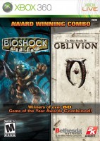 BioShock and The Elder Scrolls IV: Oblivion Bundle (Xbox 360, английская версия)