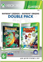 Rayman Legends + Rayman Origins (Xbox 360, русская версия)
