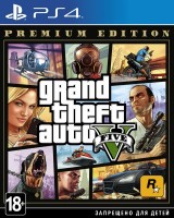 Grand Theft Auto V Premium Edition / GTA 5 (PS4, русские субтитры)