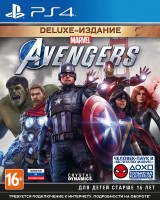 Marvel Avengers / Мстители Издание Deluxe (PS4, русская версия)