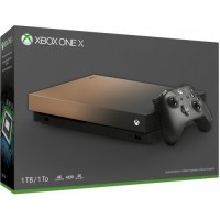 Microsoft Xbox One X 1 ТБ Gold Rush Edition Игровая приставка - в Екатеринбурге можно купить, обменять, продать. Магазин видеоигр GameStore.su покупка | продажа | обмен | скупка